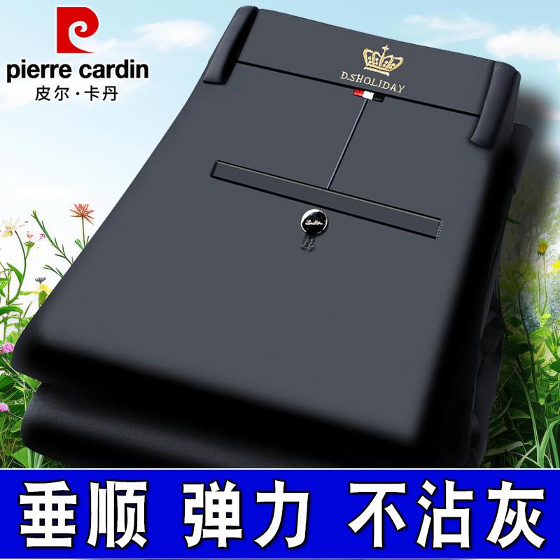 皮尔卡丹男士休闲裤2025新款夏季薄款男裤宽松直筒中老年爸爸裤子