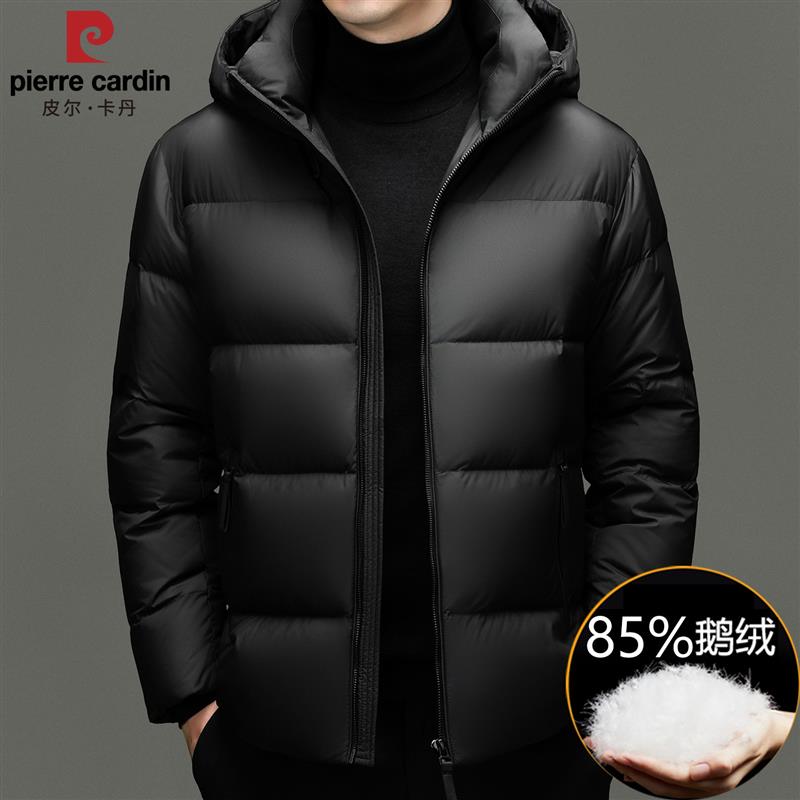 加厚2025新款冬天短款连帽外套