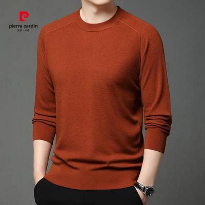 羊毛衫秋季圆领休闲长毛衣打底衫