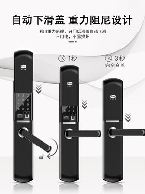 eX smart fingerprint lock hoBusehold anti-thNft door pa