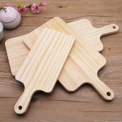 极速Solid wood tray rectangular pizza plate wooden tray cake