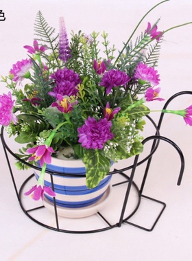 Railing flower rack fence hanging flower rack balcony hang