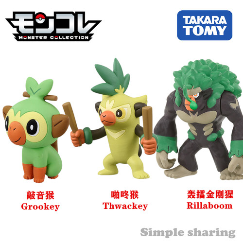 轰擂金刚猩敲音多美卡宝可梦