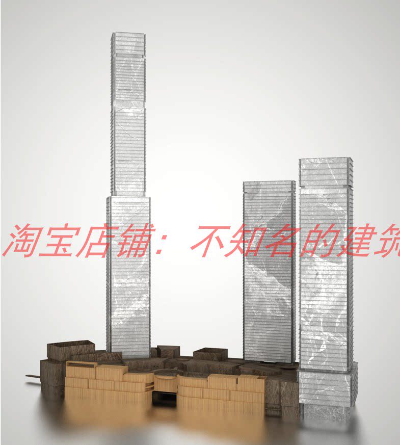 【KPF】东莞华润中心450米立面设计优化方案PPT版本56P 332MB