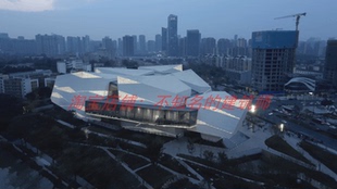 【PCPA】成都自然博物馆西萨·佩里效果图+平立面+实景图