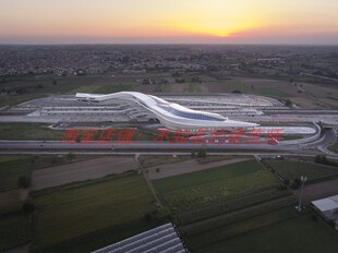 【ZAHA】那不勒斯阿夫拉戈拉火车站平立图+实景高清图