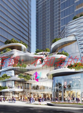 【AICO】深圳湾万科汇云商业立面100%概念方案设计171P 设计图