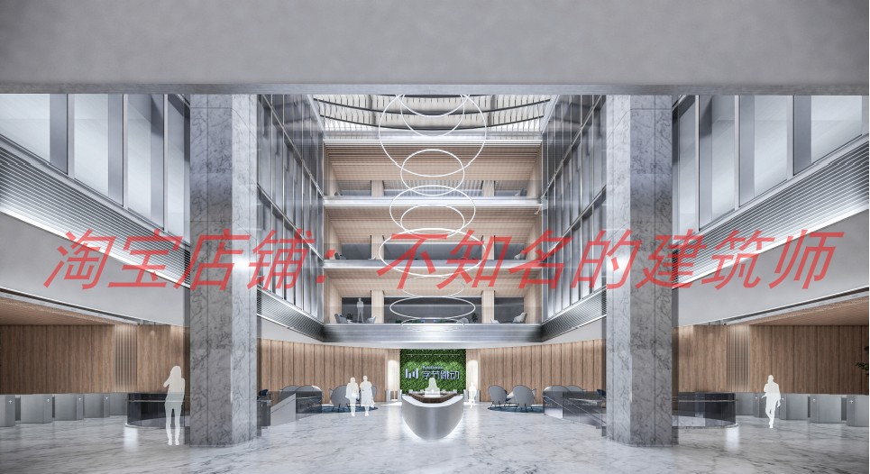 【美国GBBN】北京字节跳动总部室内设计方案文本226页 抖音