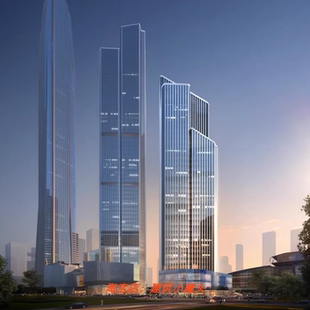 【KPF+CCDI】深圳平安产险建筑方案设计文本77页