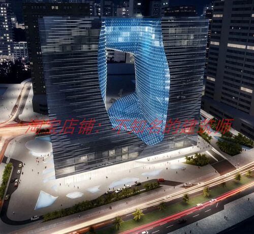 【ZAHA】扎哈迪拜ME hotel平立面+高清效果图+画册等648MB