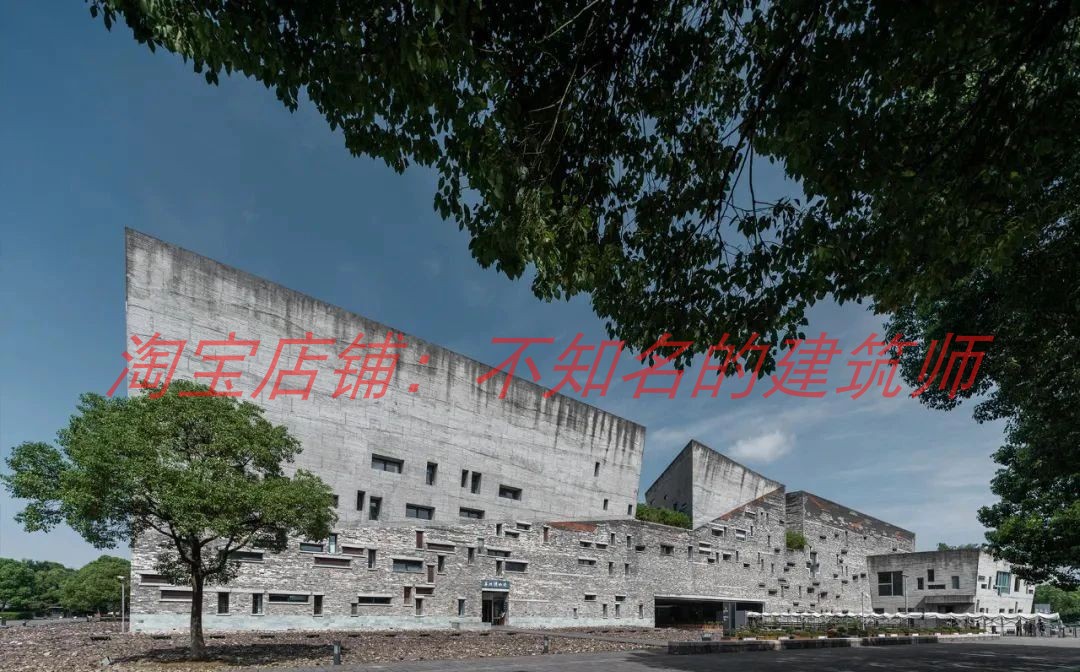 【王澍】宁波博物馆经典建筑分析+su模型+cad文本抄绘视频