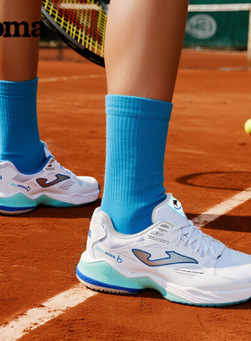 joma荷马新款女网球鞋红土专用耐磨橡胶底VTS透气专业PADEL运动鞋