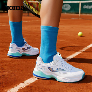 JOMA荷马新款女网球鞋红土专用耐磨橡胶底VTS透气专业PADEL运动鞋