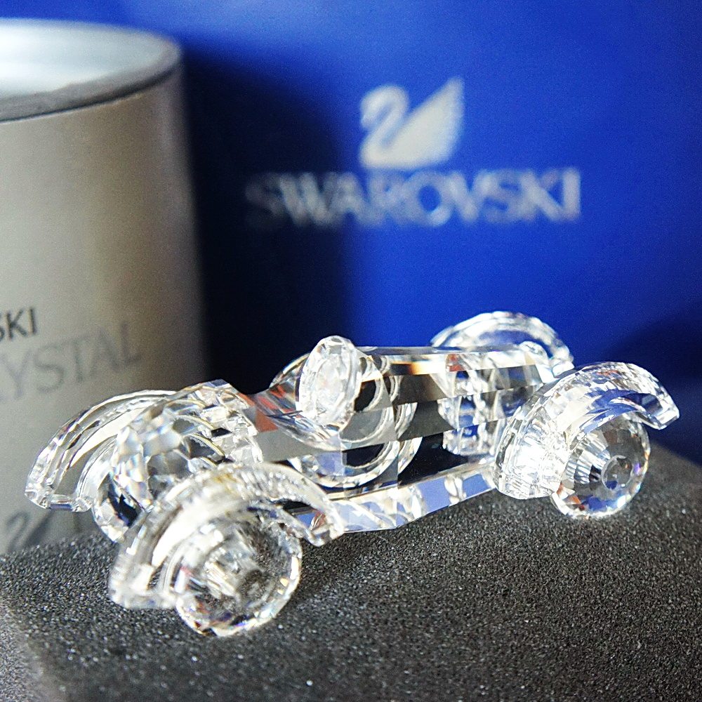 特价现货 施华洛世奇 绝版银水晶系列之老爷车汽车 摆件 151753