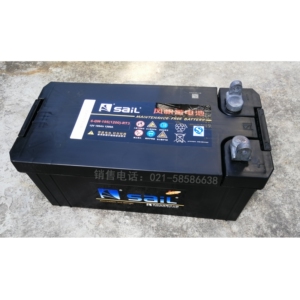风帆蓄电池6-QW-195免维护电池12V195Ah发电机电瓶 大容量电池