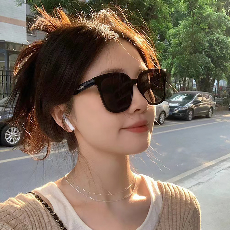 schever简约D框GM防晒墨镜