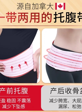 海狸嗨哩托腹带孕妇专用怀孕期带产前护腰带透气护孕晚期女吴爸荐