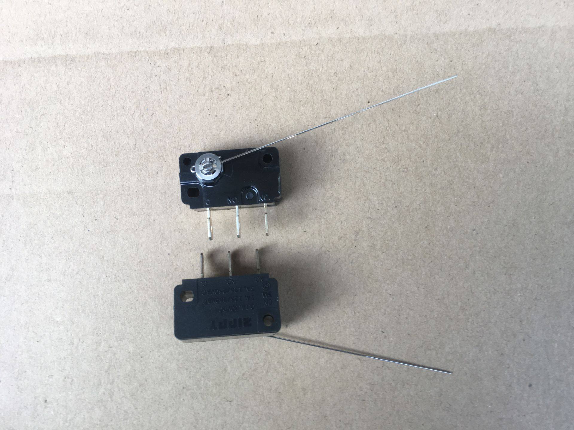 台湾进口zippy长针老鼠尾微动开关益芳伊东封口机配件进杯感应器