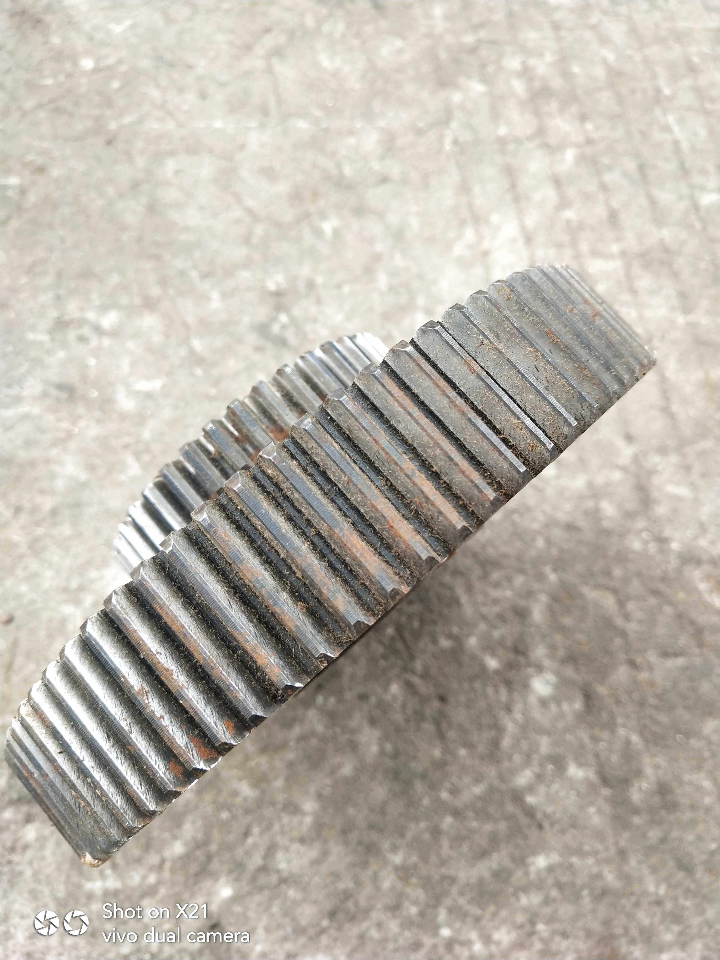 皖南机床厂x5032/x6132铣床配件双联齿轮z39/80/m2內孔46机床铣床