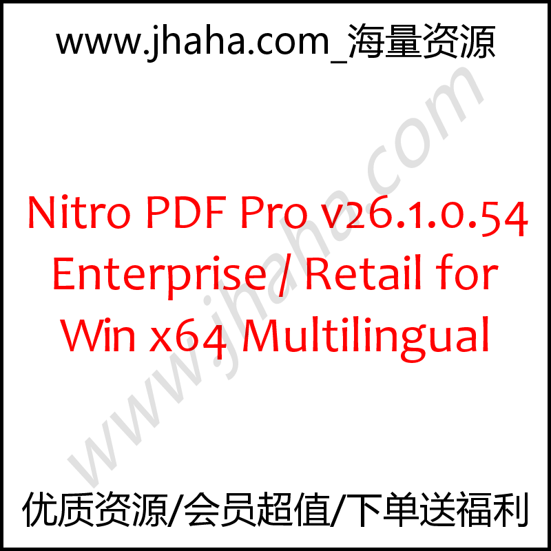 Nitro PDF Pro v26.1.0.54 Enterprise / Retail for Win x64