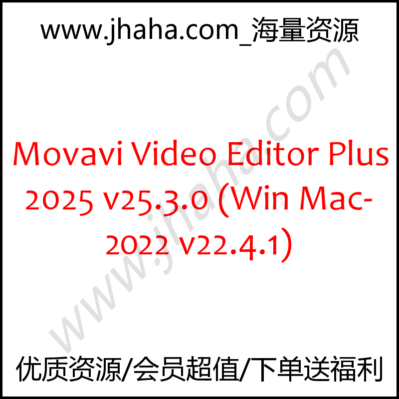 Movavi Video Editor Plus 2025 v25.3.0 (Win, Mac-v22.4.1)