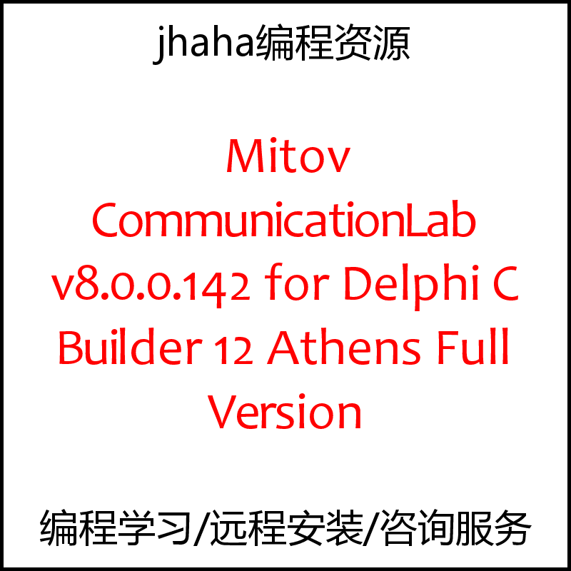 Mitov CommunicationLab v8.0.0.142