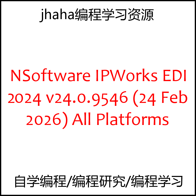 NSoftware IPWorks EDI 2024 v24.0.9546