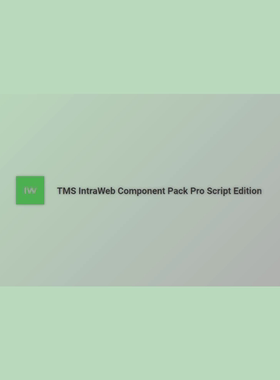 TMS IntraWeb Component Pack Pro Script Edition v5.9.5.0