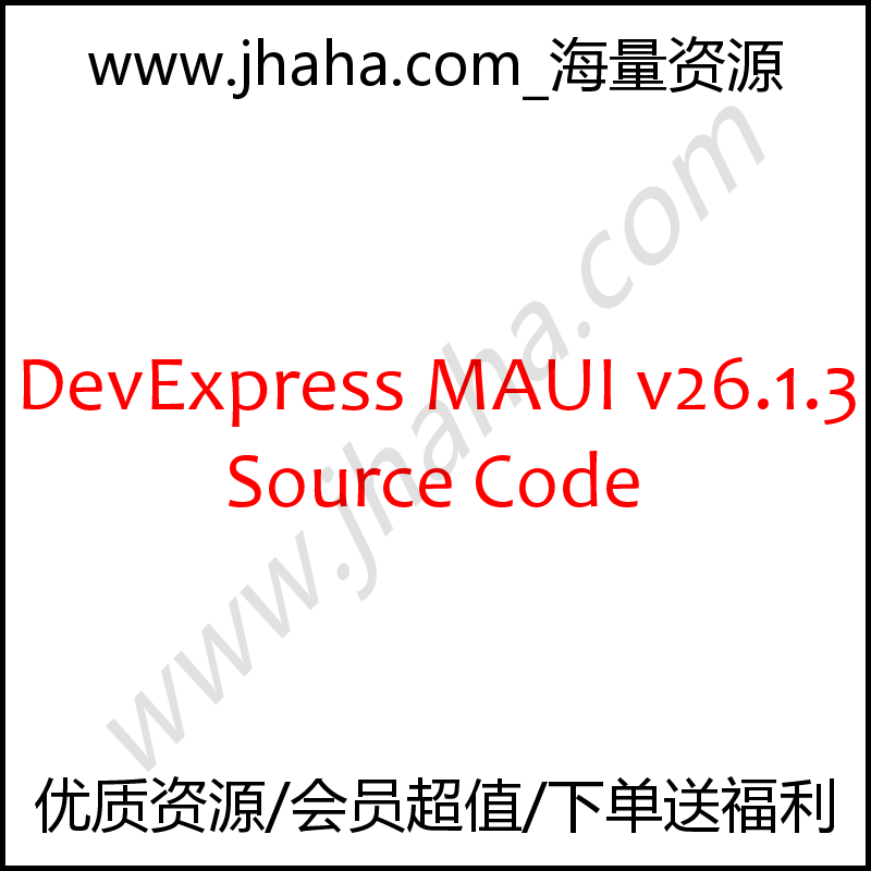 DevExpress MAUI v26.1.3 Source Code