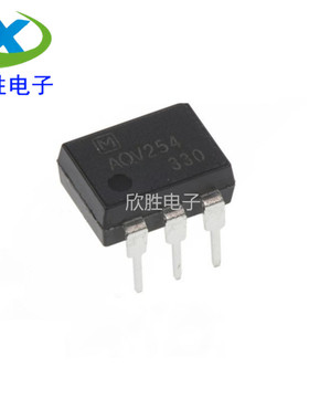 AQV254 AQV254A DIP-6 直插 光电耦合隔离器 固态继电器