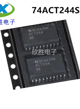 全新原装正品 74ACT244SCX 74ACT244 贴片 SOP-20 逻辑芯片IC