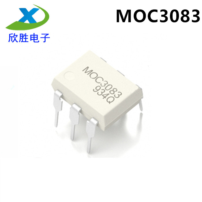 MOC3083 原装进口 光电耦合器 双向晶闸管 MOC3083M 直插贴片