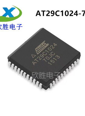 AT29C1024-70JI AT29C1024-70 全新原装 封装PLCC44 存储器IC芯片