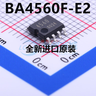 BA4560F-E2 印丝4560 贴片SOP8脚 低噪音双运放放大器芯片 全新