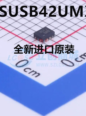 FSUSB42UMX 丝印HEAU 模拟开关 USB接口芯片 封装UMLP10全新原装