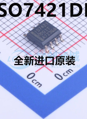 全新原装 ISO7421DR ISO7421D 丝印IS7421 SOP8数字隔离器芯片