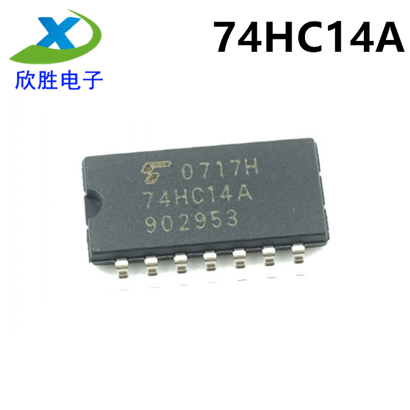 TC74HC14AF 丝印74HC14A 中体贴片SO-14 全新原装东芝可直拍