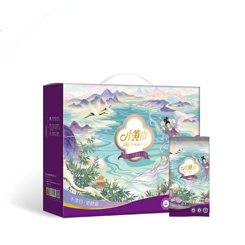 爱善天使3.8度晴竹纤维俏妃私处清洁湿巾300片女性护理经期湿纸巾