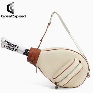 GreatSpeed網球包 成人款 單肩肩托特復古包男女款 羽毛球包背包