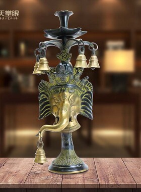 蜡烛台客厅、餐厅铜复古