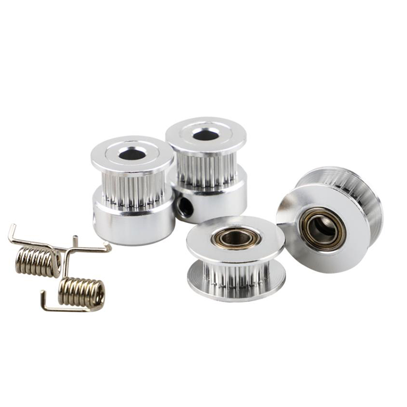 3D打印机配件 2GT同步带橡胶开口同步带轮套装20齿同步轮惰轮套件