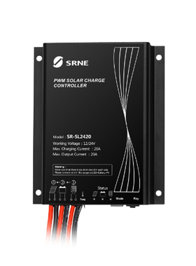 SRNE硕日SR-SL2410 12V/24V 10A20A太阳能充放电路灯控制器锂电