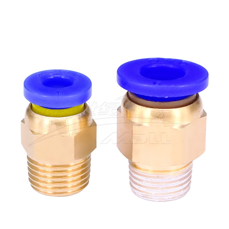 3D打印机配件远程j-head接头远程送料管接头远程入料口元件 气动