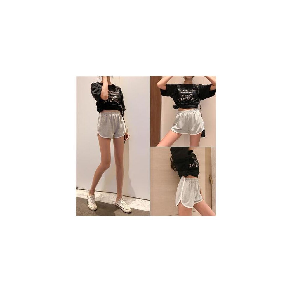 辣妹热裤运动超短裤女休闲健身棉下半身失踪外穿爵士舞蹈钢管短裤