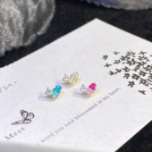 钛合金 比芯 镀金耳钉耳蜗钉耳骨钉flat 仙人 16g 免摘睡觉防敏