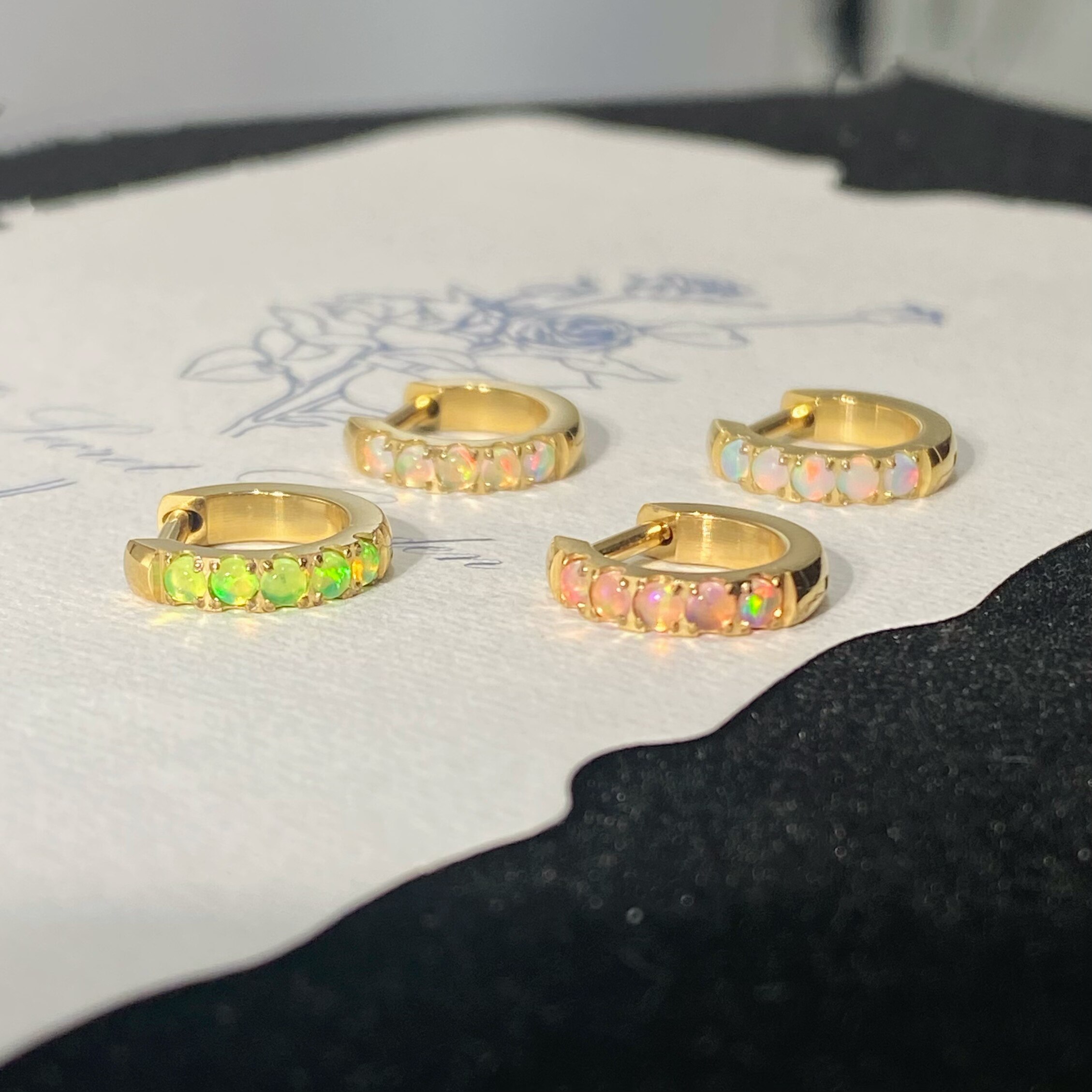 澳宝耳环钛合金材质免摘睡觉