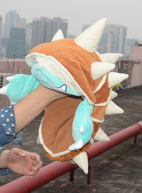 披甲龙龟帽男秋冬保暖提莫队长帽子可爱卡通玩具cosplay动漫道具