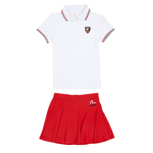 网球裙运动裤裙女春夏2025新款时尚休闲羽毛球服套装男女团体运动