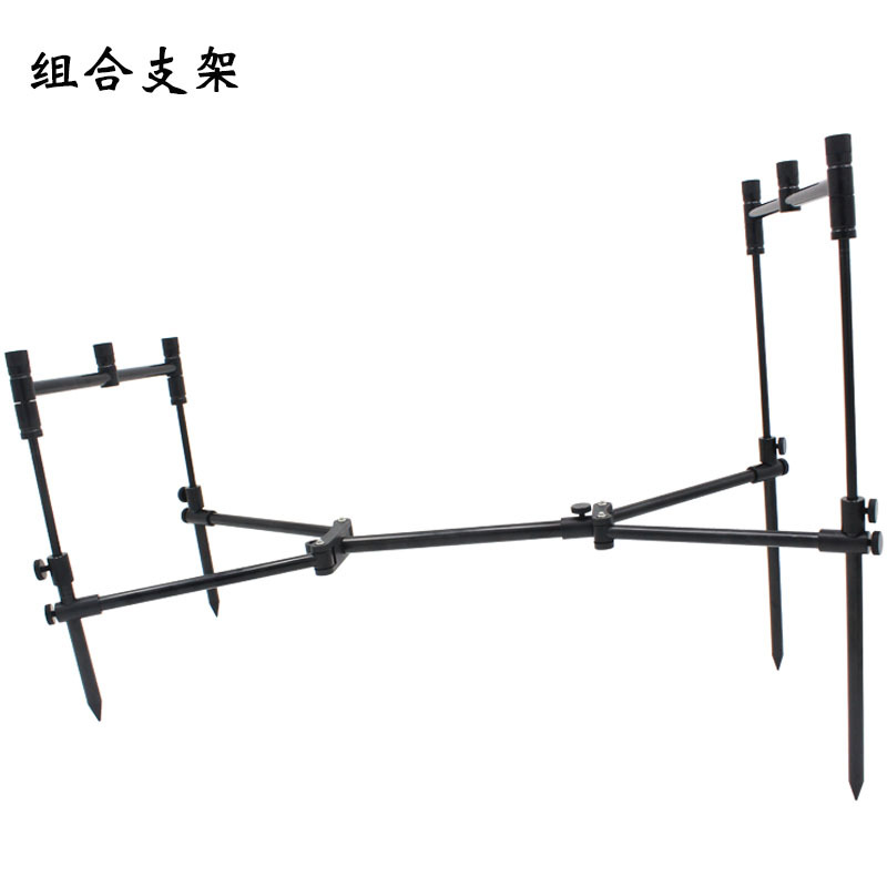 便携欧式支架欧鲤钓烟波钓徒飞德珠珠钓海竿反底巨物抛竿库钓竿架