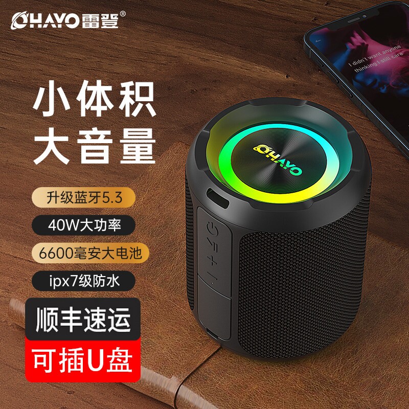 雷登X3蓝牙音箱大音量超重低音